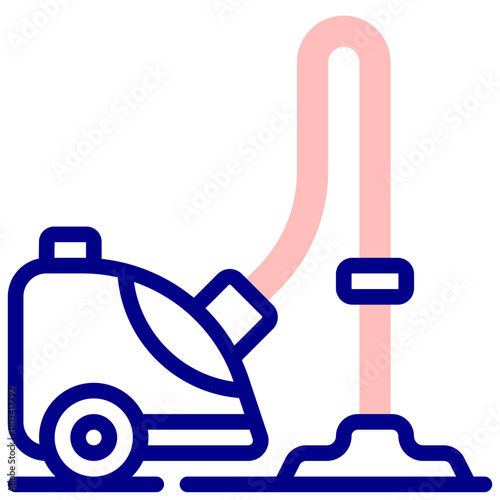 hoover mixed outline vector icon