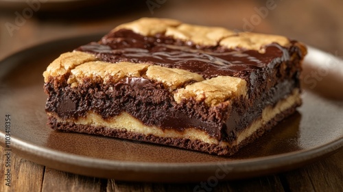 Classic brookie with chocolate layers