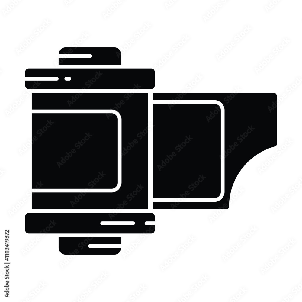 Camera Film icon vector on white background Camera Film icon vector on white background