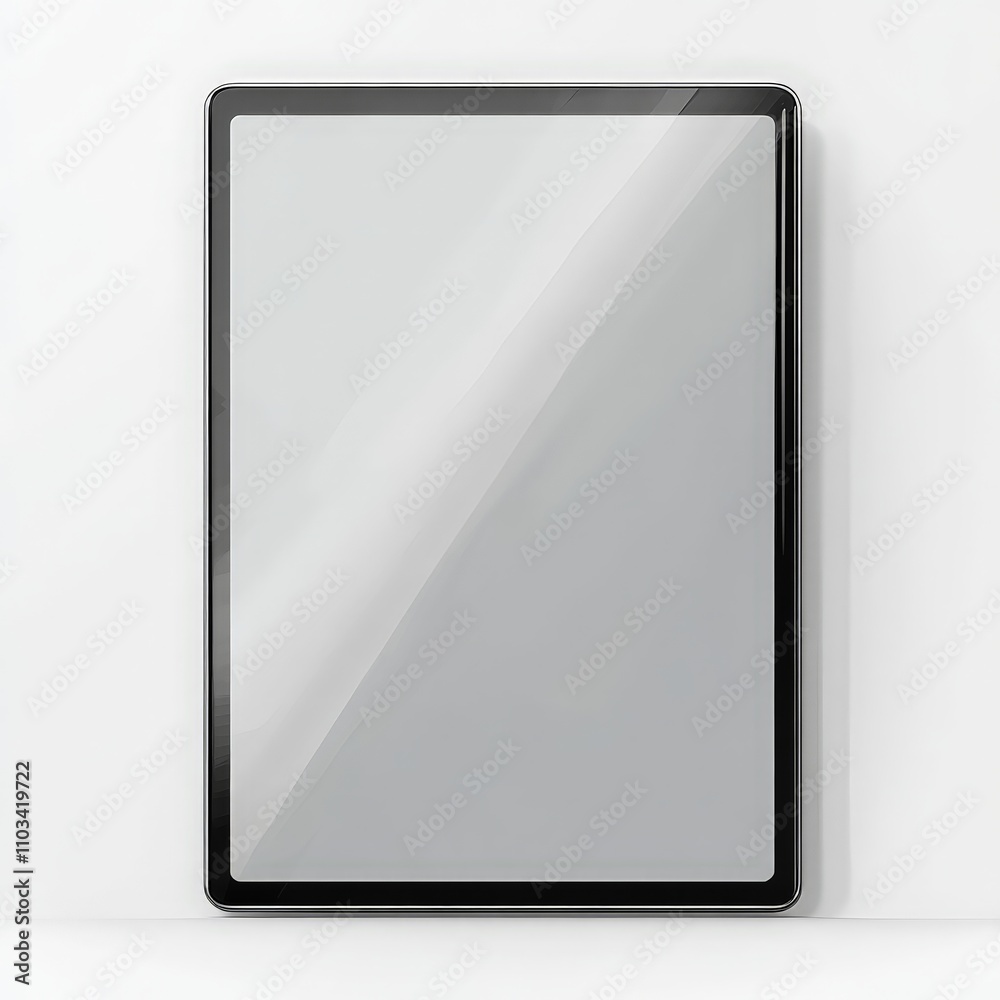 Modern Tablet with Large Screen and No Bezel Design Modern Tablet with Large Screen and No Bezel Design