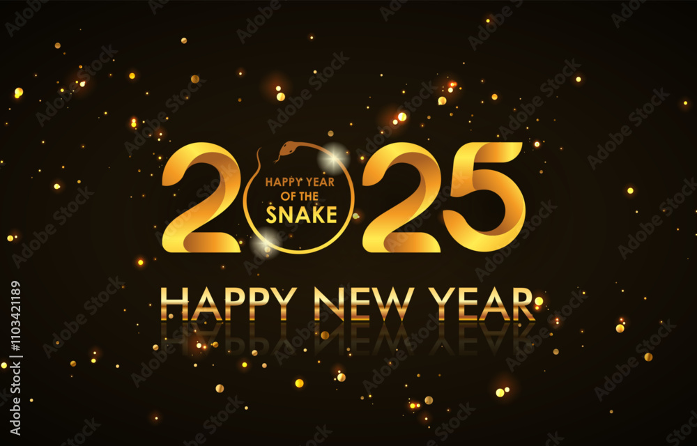 2025 happy new year template banner with modern 3d text effect and beautiful sparkle luxury shiny ornament abstract gradient black background design 72 2025 happy new year template banner with modern 3d text effect and beautiful sparkle luxury shiny ornament abstract gradient black background design 72