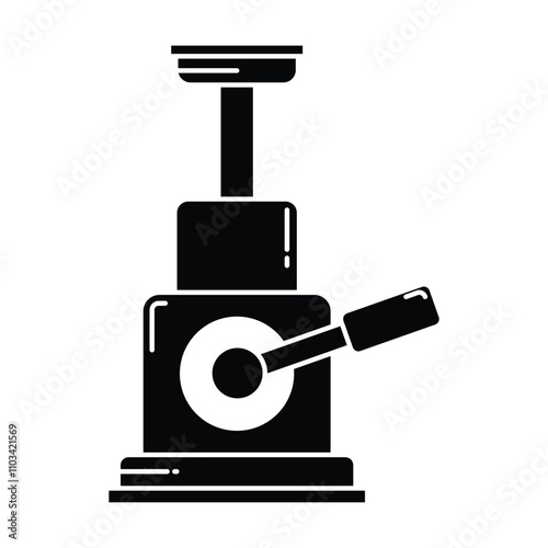 Car Jack icon vector on white background