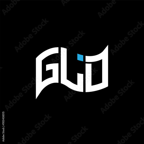 GLD logo design, GLD simple and modern logo. GLD luxurious alphabet design photo