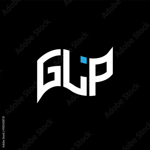 GLP logo design, GLP simple and modern logo. GLP luxurious alphabet design