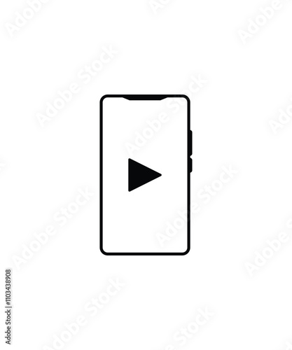 mobile icon, vector best flat icon.