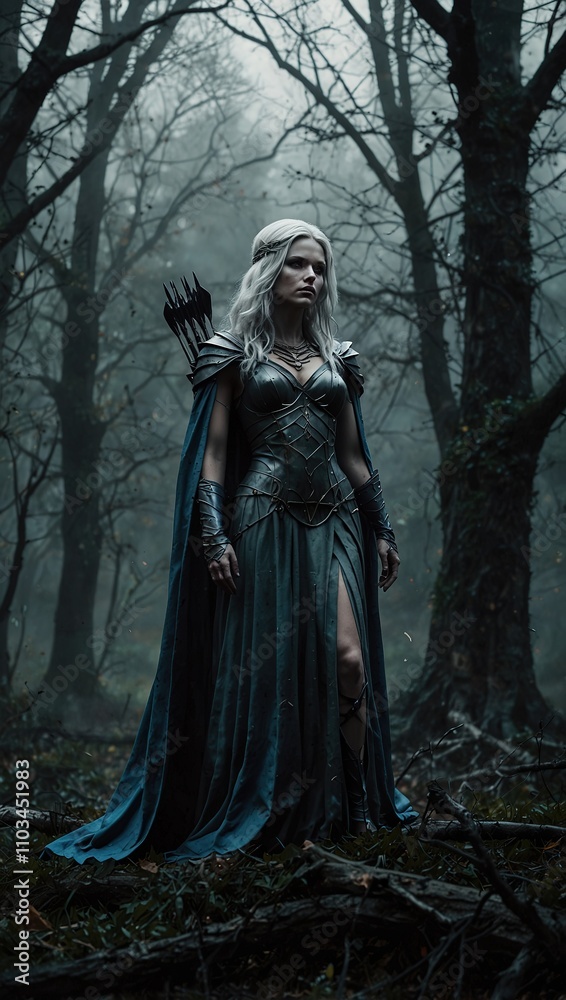 Weeping Goddess of the Dying world Huge forks of blue Weeping Goddess of the Dying world Huge forks of blue