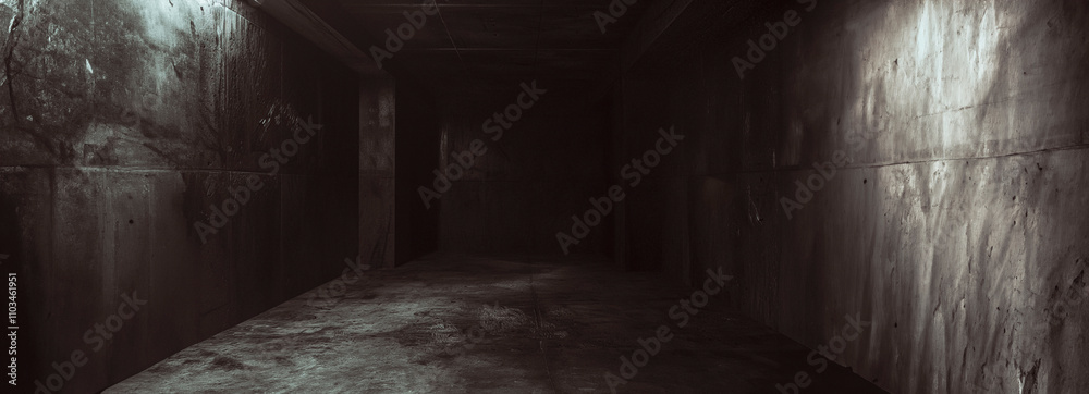 Abstract Beauty: The Empty Darkness of a Minimalist Concrete Studio Abstract Beauty: The Empty Darkness of a Minimalist Concrete Studio