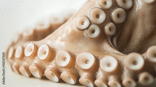 Close Up Of An Octopuss Tentacles Showing Suckers photo