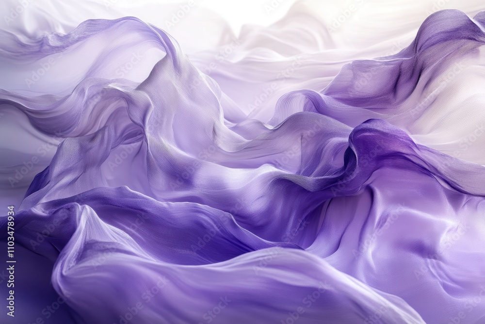 A purple fabric with a wave pattern A purple fabric with a wave pattern