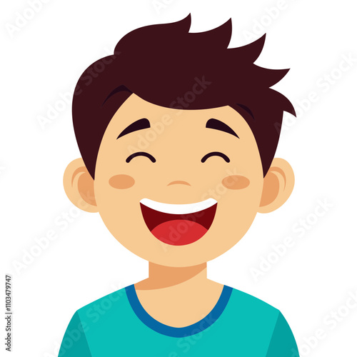 boy laugh