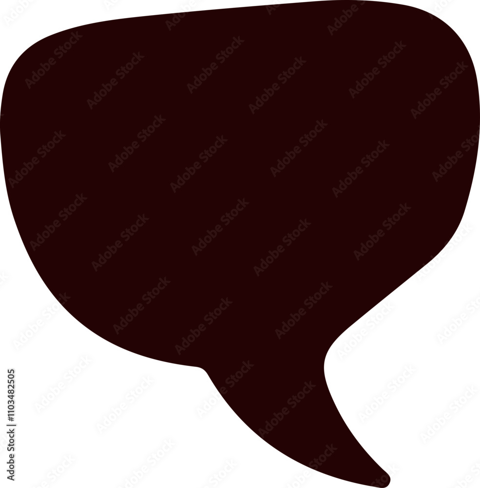 Speech Bubble Talk Line art