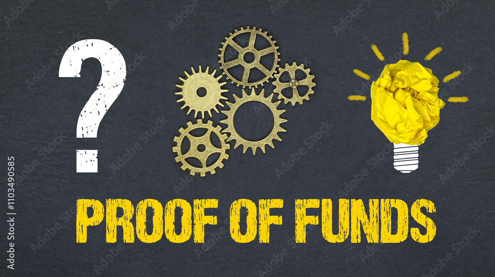 Obraz premium Proof of Funds 