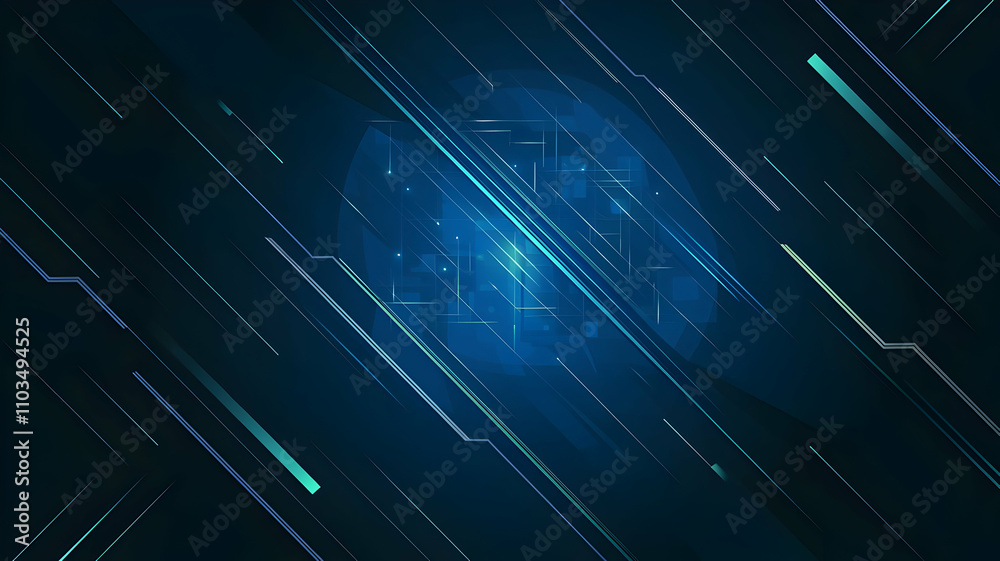 Sleek modern abstract design featuring a dynamic grid pattern in a deep blue color scheme Sleek modern abstract design featuring a dynamic grid pattern in a deep blue color scheme