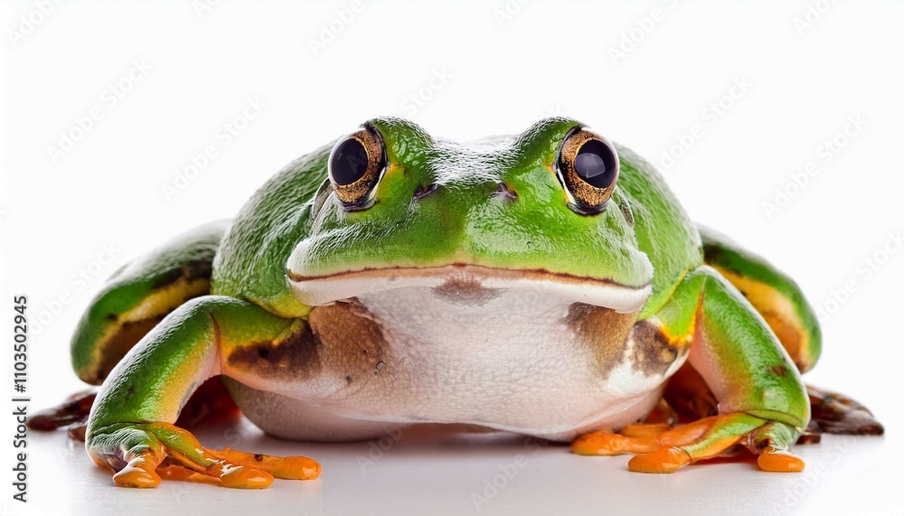 Obraz premium red eyed frog