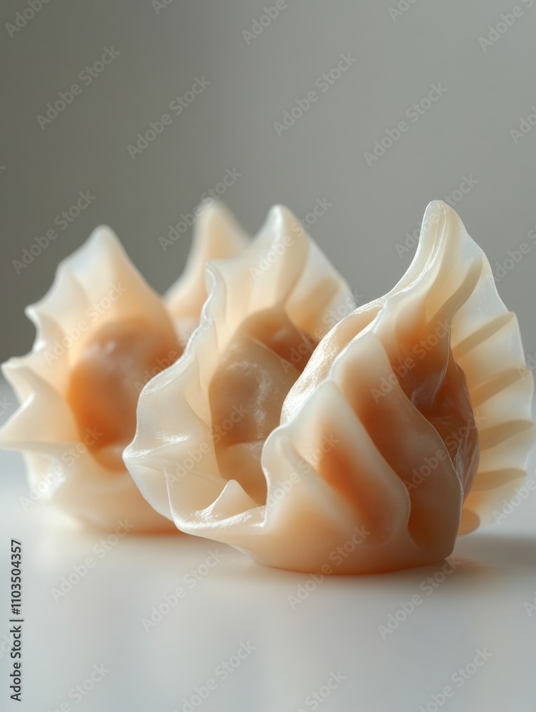 Delicate White Lotus Pods Arrangement: Tranquility and Elegance