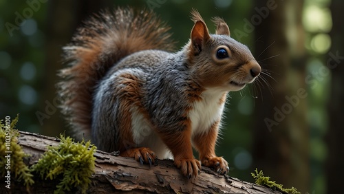 squirrel on a tree