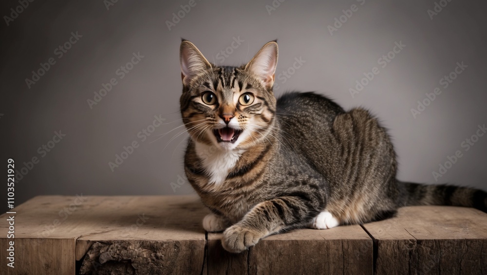 cat on the table