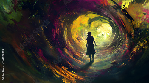 Exploring the Depths of Psychosis: A Surreal Journey into the Mind's Distorted Realm