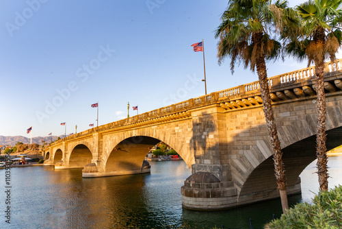 London Bridge in Lake Havasu, Arizona photo