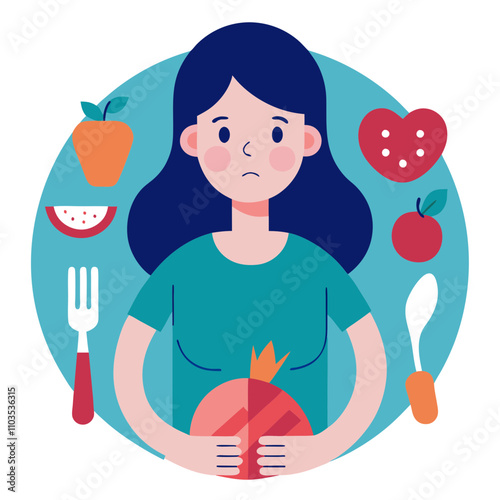  Eating disorder.