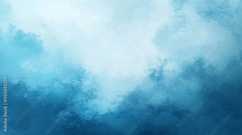 Obraz premium Elegant Abstract Blue Painting Background