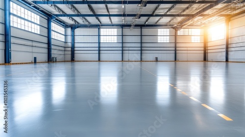 Wallpaper Mural High contrast sunlight streams through the pipes, enhancing the industrial-style architecture with a grainy filter Torontodigital.ca