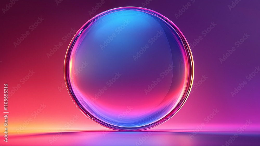 Abstract Sphere Design with Vibrant Colors. A Stunning Gradient Sphere for Modern Backgrounds. A Geometric Shape with a Neon Glow Abstract Sphere Design with Vibrant Colors. A Stunning Gradient Sphere for Modern Backgrounds. A Geometric Shape with a Neon Glow