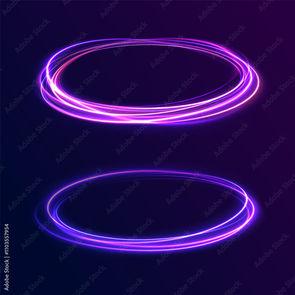 Light cool whirlwind. Vector sparkle, png, effect, wave,neon,line. Abstract circle, color glowing lines background. Curve white line light effect. Light cool whirlwind. Vector sparkle, png, effect, wave,neon,line. Abstract circle, color glowing lines background. Curve white line light effect.