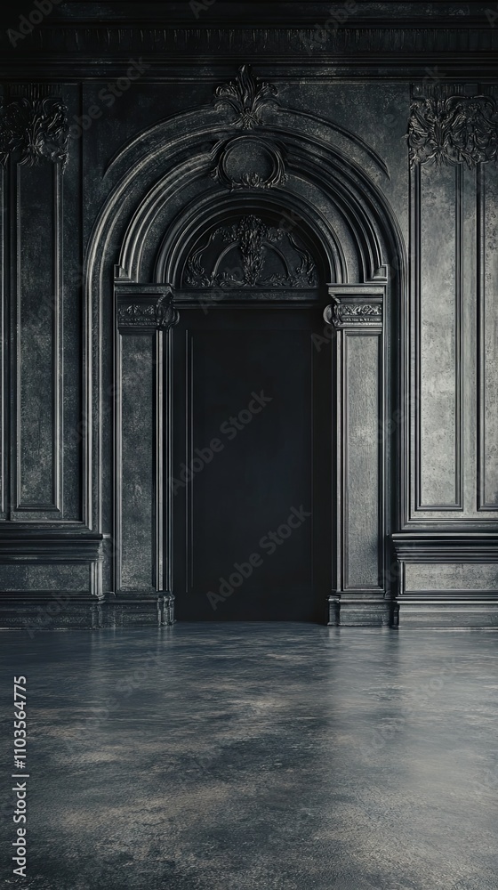 Dark Majestic Interior Archway Dark Majestic Interior Archway