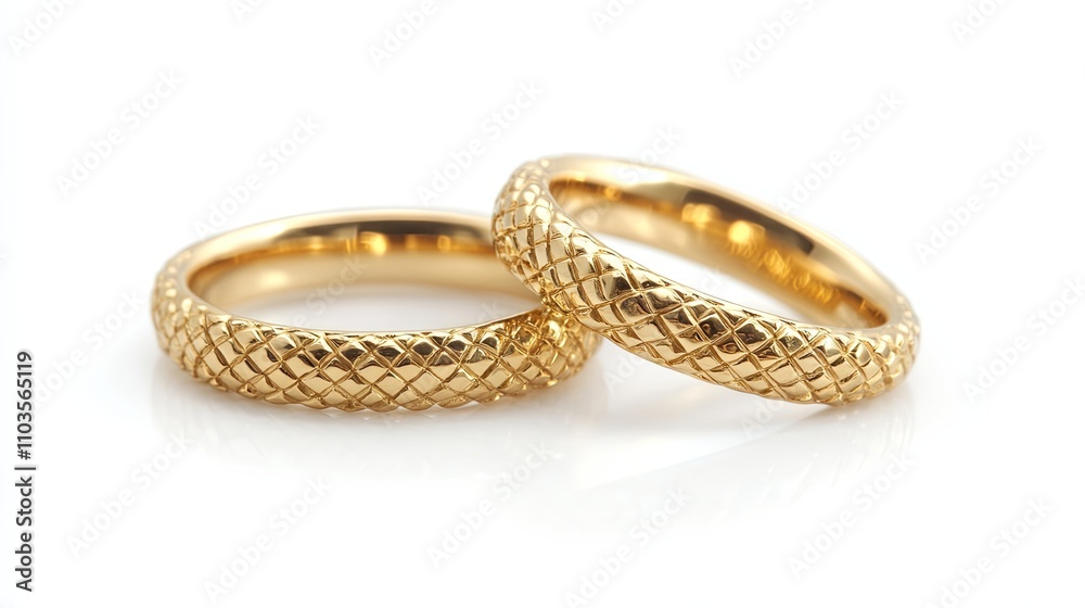 Exquisite Gold Rings with Intricate Design Exquisite Gold Rings with Intricate Design