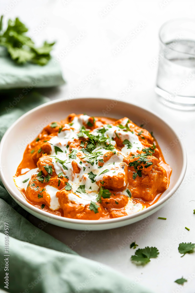 Rich and Creamy Butter Chicken in a Bowl – Perfectly Spiced Comfort Food Rich and Creamy Butter Chicken in a Bowl – Perfectly Spiced Comfort Food