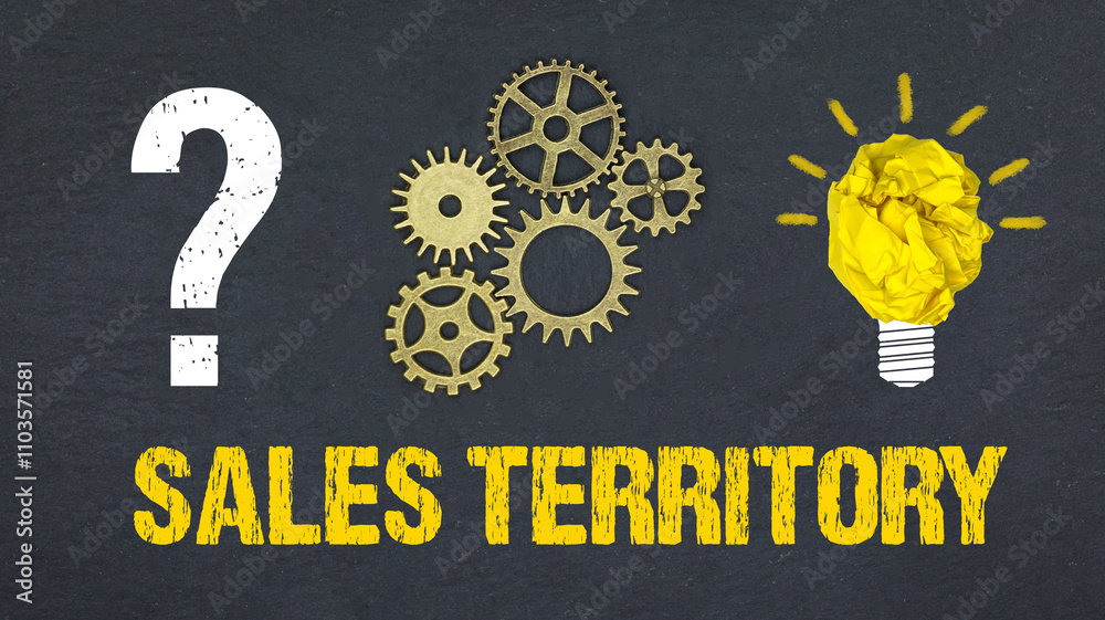 Obraz premium Sales Territory