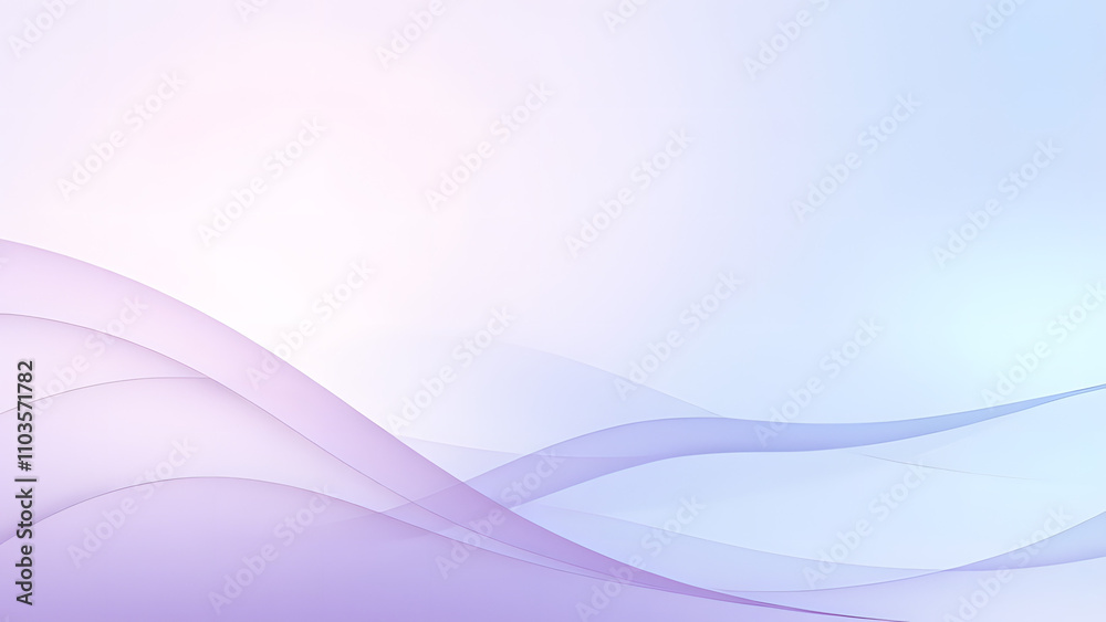 Abstract Blue Wave Design, Soft Light Curves, Vector Art Wallpaper Abstract Blue Wave Design, Soft Light Curves, Vector Art Wallpaper