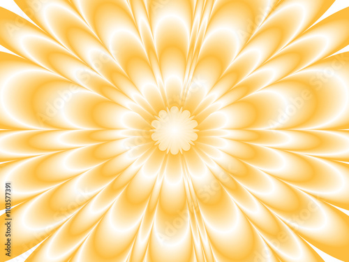 Psychedelic optical art featuring circular line patterns and radiant sun rays as a vector illustration that explores the surreal fusion of geometric design and hypnotic illusion in a stunning visual.