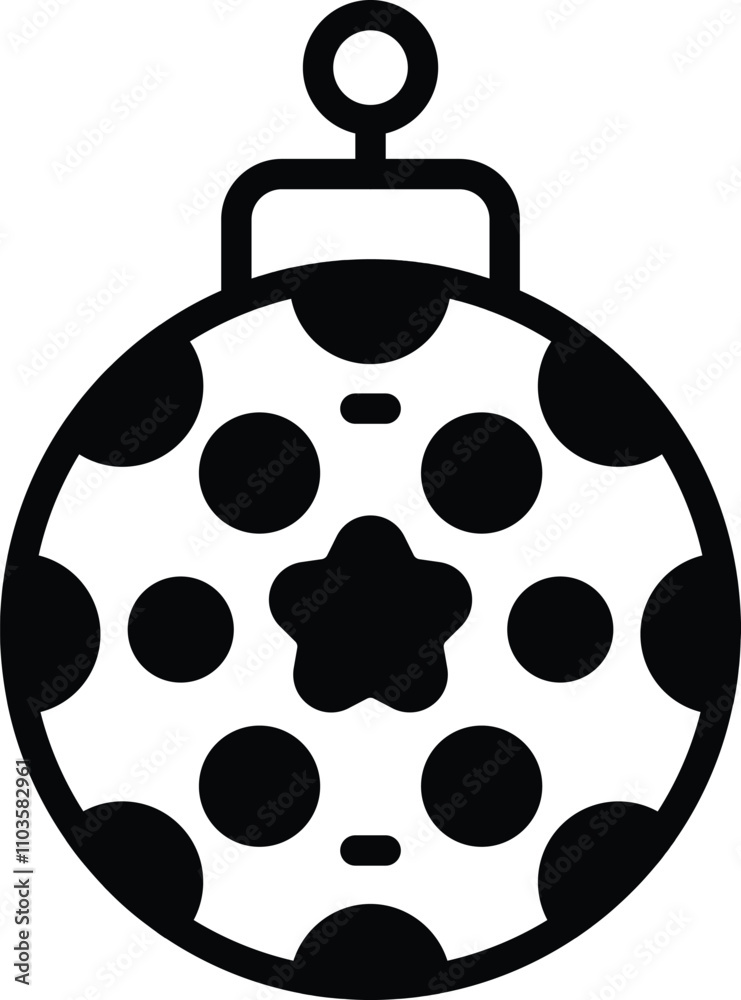A disco ball adds sparkle to Christmas parties. A disco ball adds sparkle to Christmas parties.