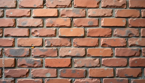 Brick texture with natural colors and soft lighting