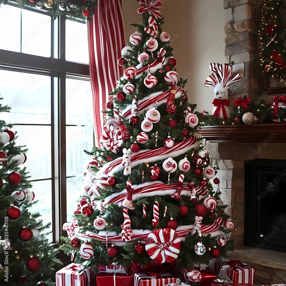 Fototapeta premium Christmas tree