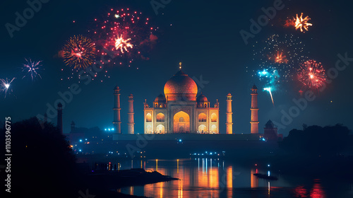New year celebate from around the world's most famous landmarks
