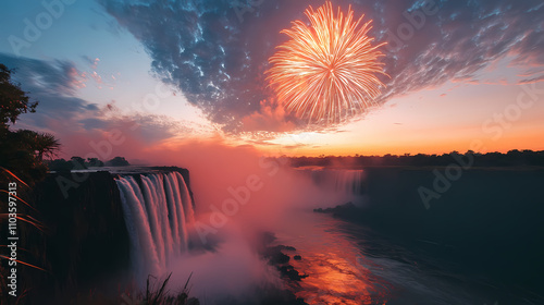 New year celebate from around the world's most famous landmarks