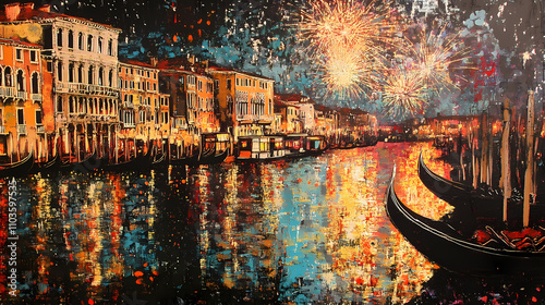 New year celebate from around the world's most famous landmarks