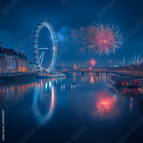 New year celebate from around the world's most famous landmarks