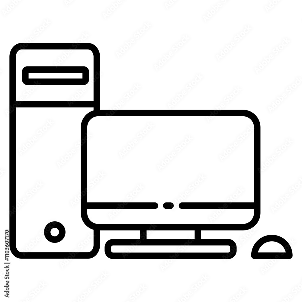 Computer Icon Element For Design Computer Icon Element For Design