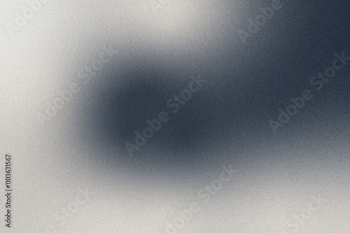 Digital noise gradient. Monochrome texture. Nostalgia, vintage, retro 80s, 90s style. Abstract grunge background. Wall, wallpaper, template, print. Black and white, gray, deep blue, beige pastel color