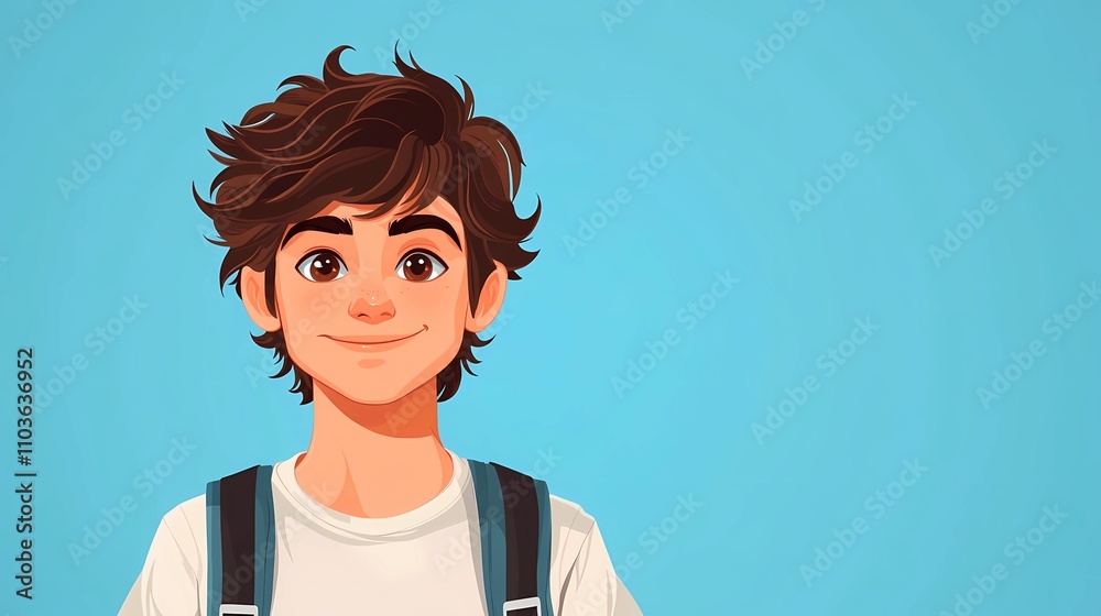 Children with backpacks outdoors, exploring and learning, perfect stock illustrarion. Children with backpacks outdoors, exploring and learning, perfect stock illustrarion.