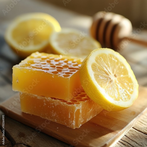 Lemon and Honey Soap photo