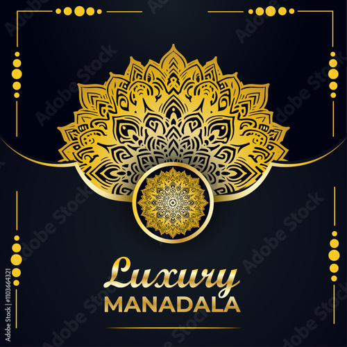 Creative Luxury Mandala Design Template