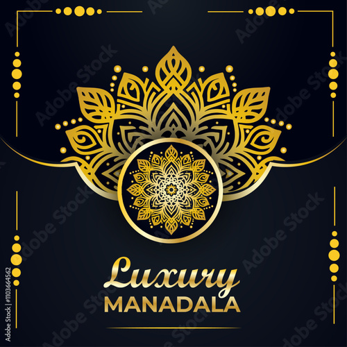 Creative Luxury Mandala Design Template