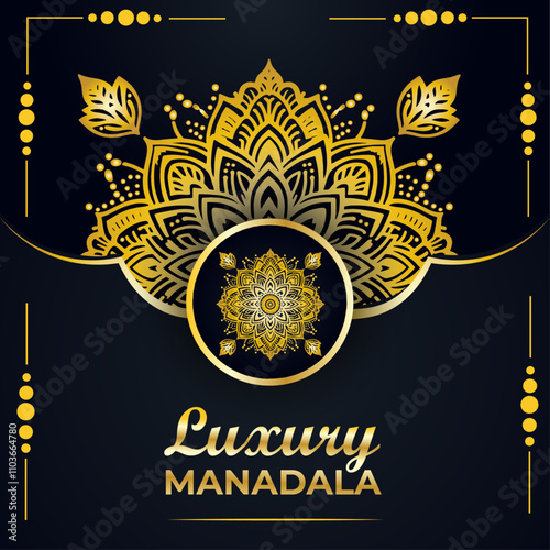 Creative Luxury Mandala Design Template