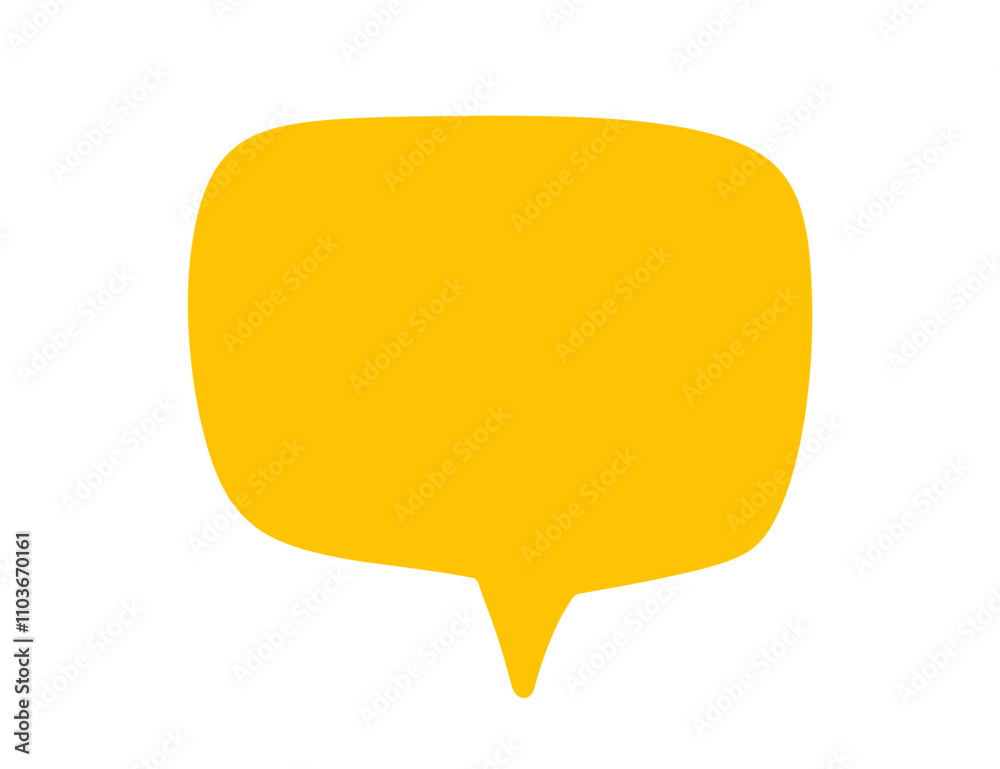 Chat Speech Bubble Message Text Cloud Vector Shape Chat Speech Bubble Message Text Cloud Vector Shape