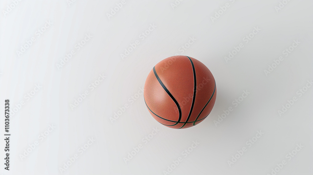 A basketball on a pure white background with sharp, detailed textures, floating slightly above the surface for a clean, minimalist look, no shadows or background distractions A basketball on a pure white background with sharp, detailed textures, floating slightly above the surface for a clean, minimalist look, no shadows or background distractions